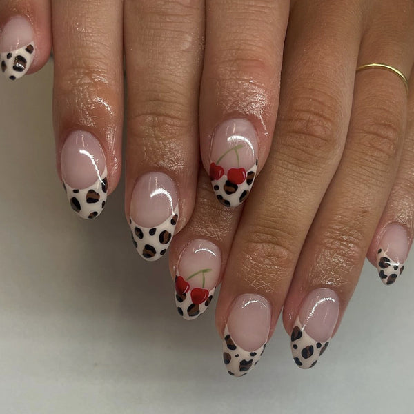 12 Sizes-24 Pcs Press On Nails JP3642