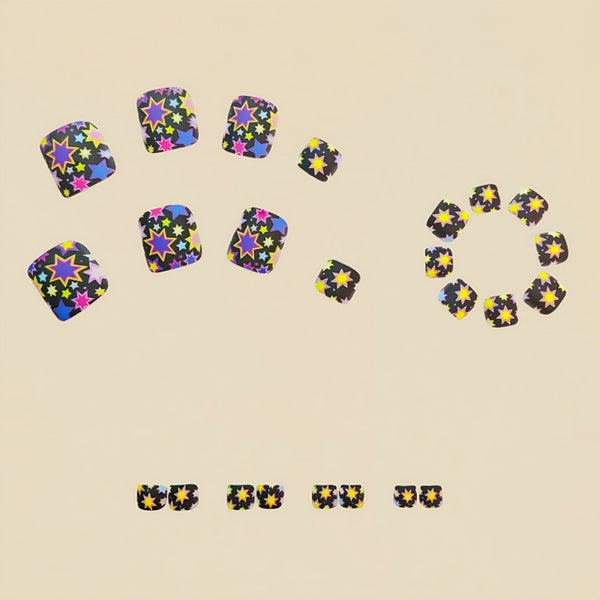 12 Sizes-24 Pcs Press On Nails Y606