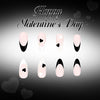 12 Sizes-24 Pcs Press On Nails C1495