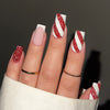 12 Sizes-24 Pcs Press On Nails BZ1417