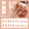12 Sizes-24 Pcs Press On Nails W1490