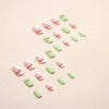 12 Sizes-24 Pcs Press On Nails W438