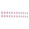 12 Sizes-24 Pcs Press On Nails W1371
