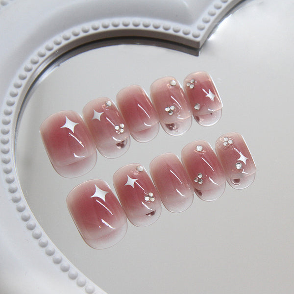 12 Sizes-24 Pcs Press On Nails Z911