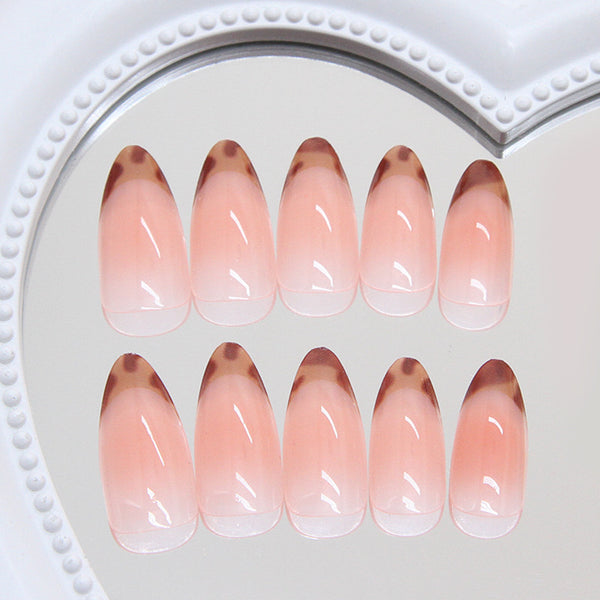 12 Sizes-24 Pcs Press On Nails R887