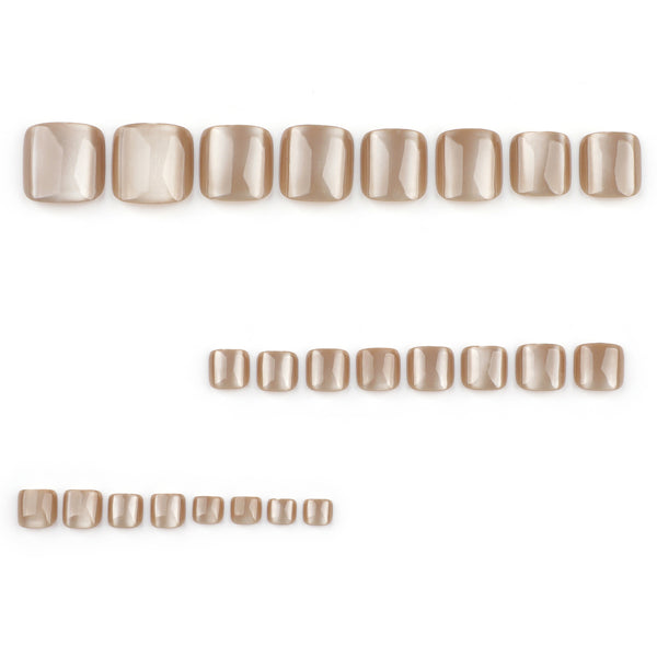 12 Sizes-24 Pcs Press On Nails JP3706