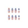 12 Sizes-24 Pcs Press On Nails Z144