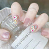 12 Sizes-24 Pcs Press On Nails MY039