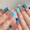 12 Sizes-24 Pcs Press On Nails Y1475