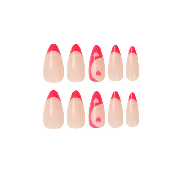 12 Sizes-24 Pcs Press On Nails JP1508