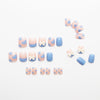 12 Sizes-24 Pcs Press On Nails Z107