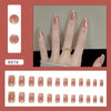 12 Sizes-24 Pcs Press On Nails R974