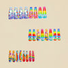 12 Sizes-24 Pcs Press On Nails Y575