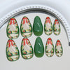 12 Sizes-24 Pcs Press On Nails Z1005