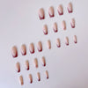 12 Sizes-24 Pcs Press On Nails A327