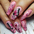 12 Sizes-24 Pcs Press On Nails Y908