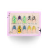 Glamhalo Premiere 30pcs Press On Nails – Eco-Friendly Perfect Fit - GD15