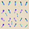 12 Sizes-24 Pcs Press On Nails Y435-1