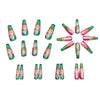12 Sizes-24 Pcs Press On Nails Y1575