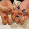 12 Sizes-24 Pcs Press On Nails JP3121
