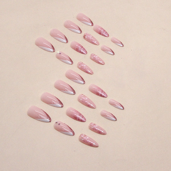 12 Sizes-24 Pcs Press On Nails Z685