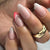 12 Sizes-24 Pcs Press On Nails W1104