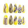 12 Sizes-24 Pcs Press On Nails JP3018
