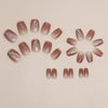 12 Sizes-24 Pcs Press On Nails R815