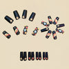 12 Sizes-24 Pcs Press On Nails Y958