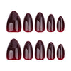 Glamhalo Premiere 30pcs Press On Nails – Eco-Friendly Perfect Fit - GD35