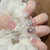 12 Sizes-24 Pcs Press On Nails Z1077