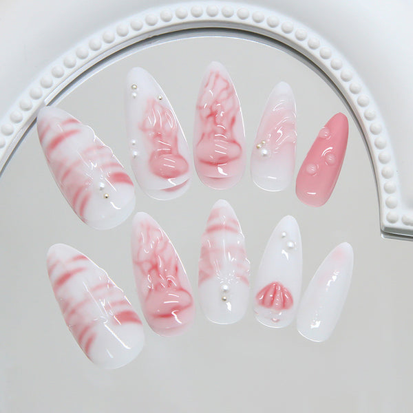 12 Sizes-24 PcsPress On Nails Z1130
