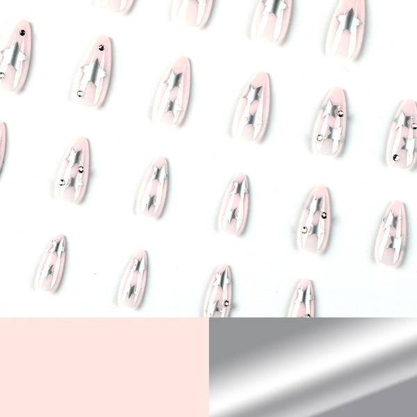 12 Sizes-24 Pcs Press On Nails JP2381