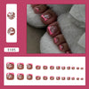 12 Sizes-24 Pcs Press On Nails F185