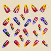 12 Sizes-24 Pcs Press On Nails Y843