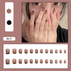 12 Sizes-24 Pcs Press On Nails R201