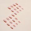 12 Sizes-24 Pcs Press On Nails W632