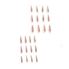 12 Sizes-24 Pcs Press On Nails JP1447