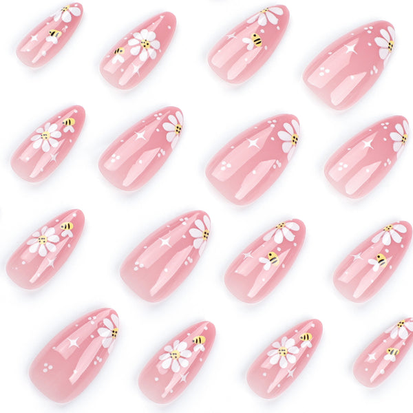 12 Sizes-24 Pcs Press On Nails JP3287