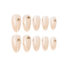 12 Sizes-24 Pcs Press On Nails JP1563