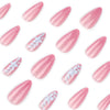 12 Sizes-24 Pcs Press On Nails JP3986