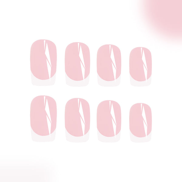 12 Sizes-24 Pcs Press On Nails C497