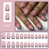 12 Sizes-24 Pcs Press On Nails - C826