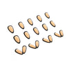 12 Sizes-24 Pcs Press On Nails W252
