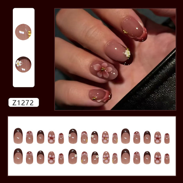 30 Pcs Press On Nails Z1272