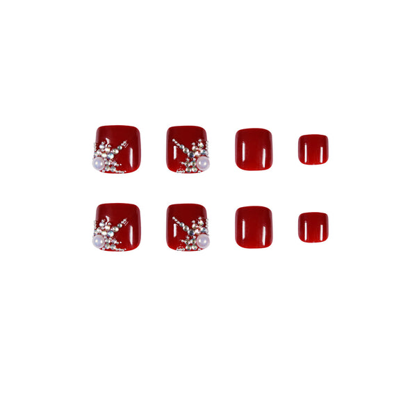 12 Sizes-24 Pcs Press On Nails JP1066