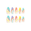 12 Sizes-24 Pcs Press On Nails JP1678