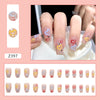 12 Sizes-24 Pcs Press On Nails Z397