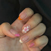 12 Sizes-24 Pcs Press On Nails W1684
