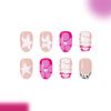 12 Sizes-24 Pcs Press On Nails C1356